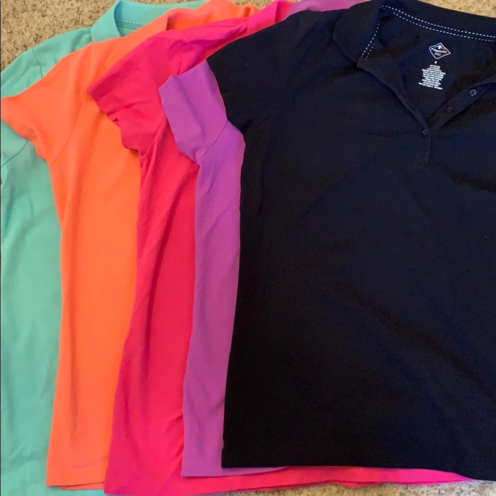 🧨 5 for $20 buttoned polos small